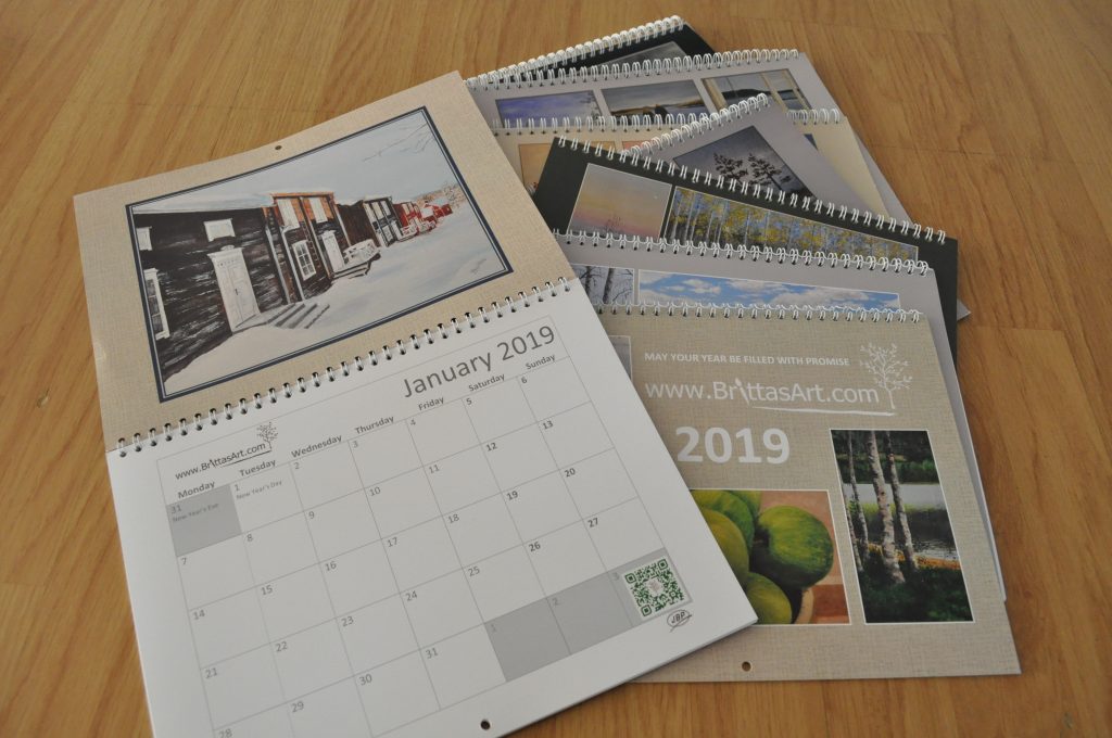 CALENDARIOS BRITTASART 2012-2019