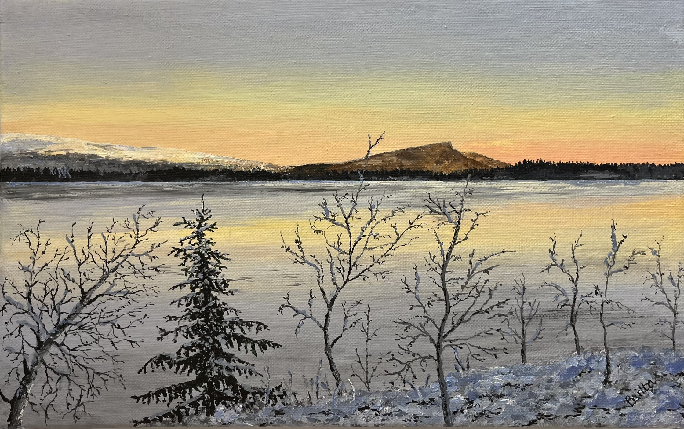 DUSK IN THE MOUNTAIN